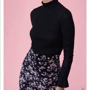 Brand new Rebecca Taylor ribbed turtleneck